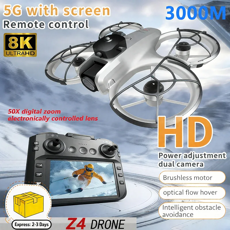 Drone Multispectral - Drone MINI Z4 Baru 4K Profesional