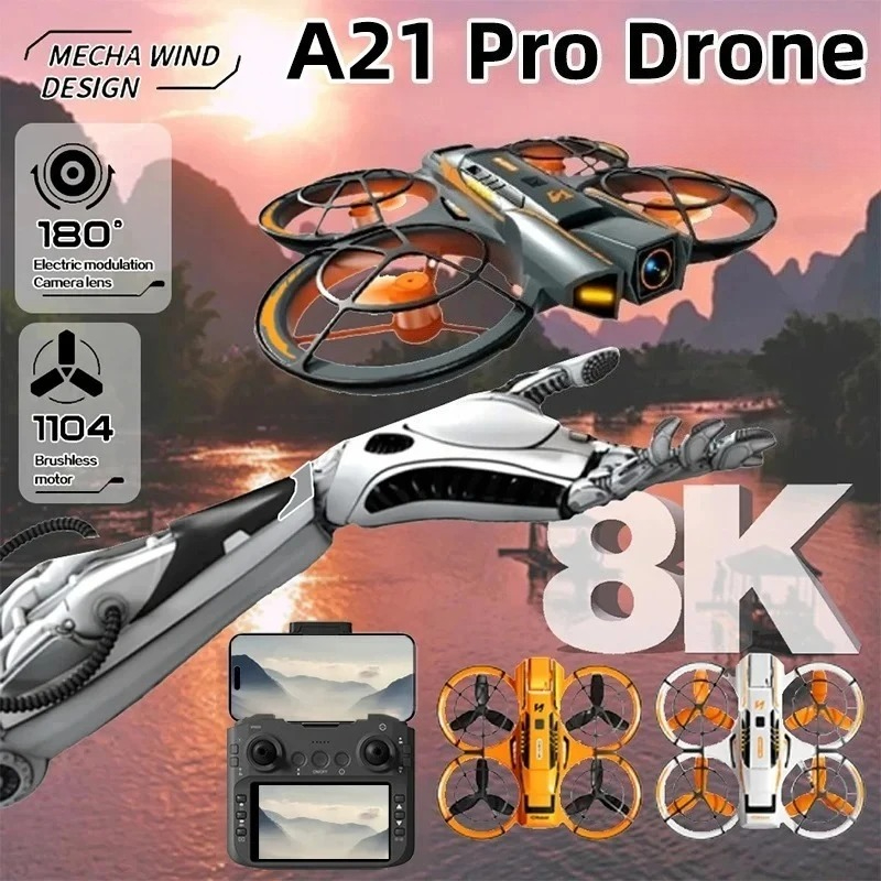 Drone Lidar - Drone A21 Pro Original 4K Profesional