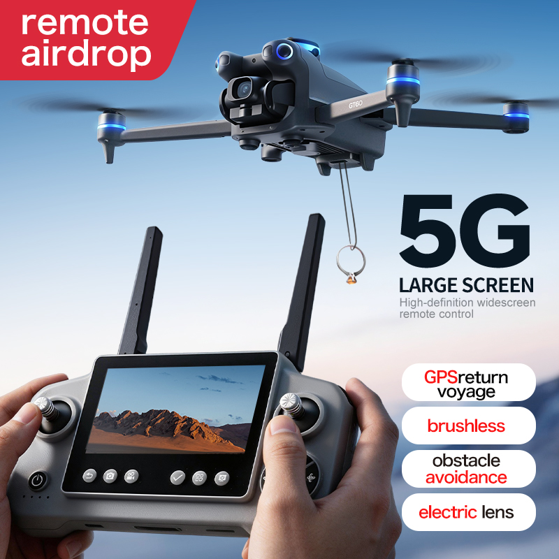 Drone Surveying - GT60 Dapat Meluncurkan Drone GPS Dengan