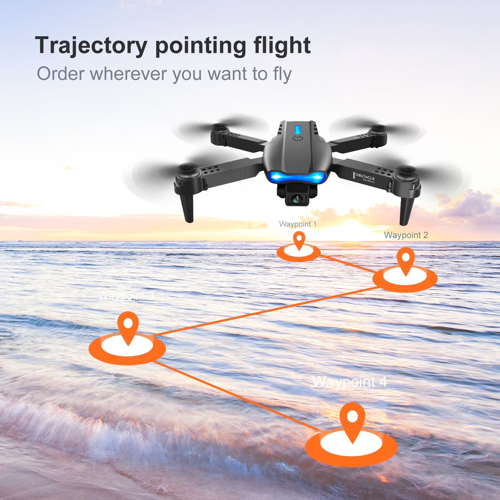 Drone Lipat E88PRO MAX 2026 ya - Drone Cinematic ulasan dan harga