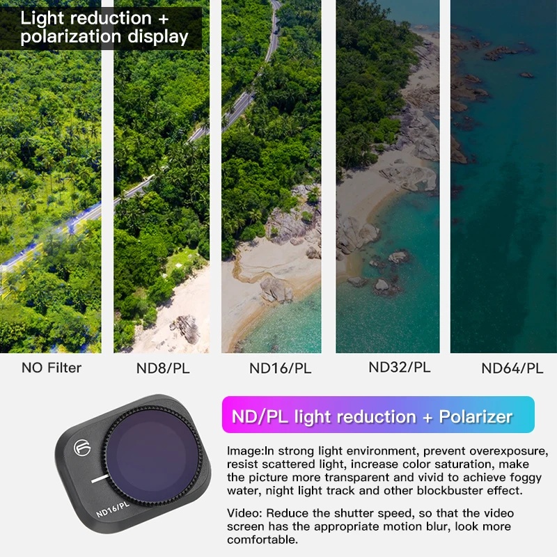 RCSTQ Untuk DJI Mini 3 Pro Set - Drone Cinematic ulasan dan harga