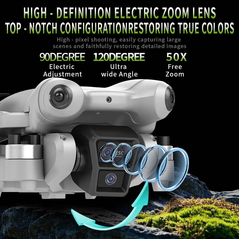 Drone Xiaomi S101 8K HD Kamera - Drone Lidar ulasan dan harga