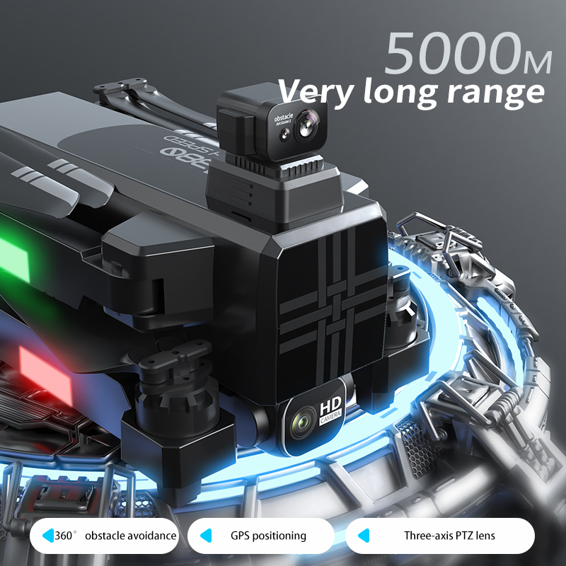 A380 Drone 4K HD tiga sumbu, m - Drone Cinematic ulasan dan harga