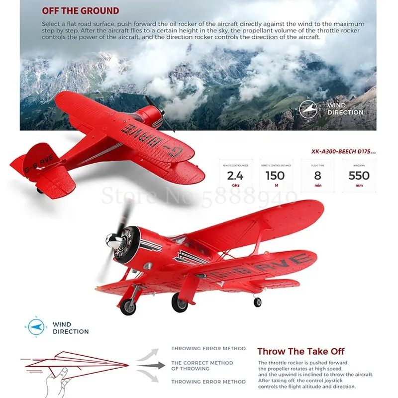 Pesawat RC Model Drone 55CM Ek - Drone 3D Modeling ulasan dan harga