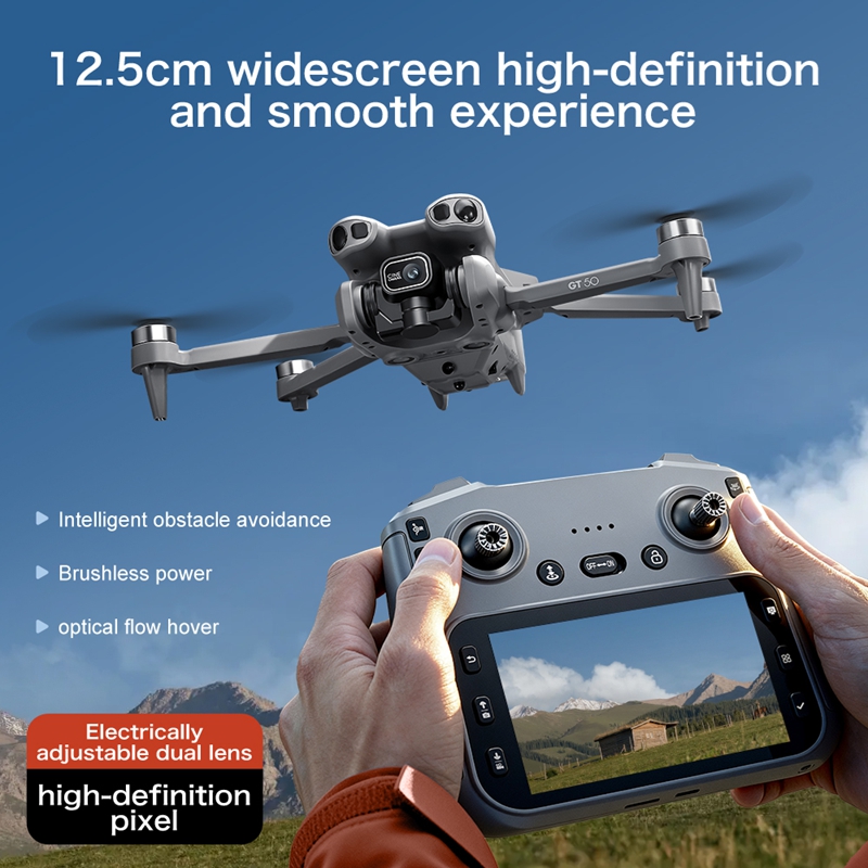 Drone Mini GT50 Kamera Ganda 8 - Drone Surveying ulasan dan harga